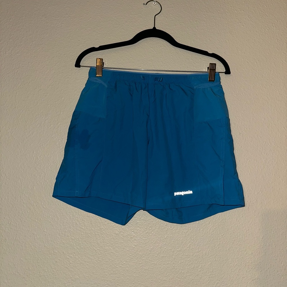 Patagonia Light Blue Active Shorts